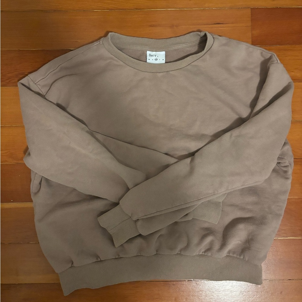 Kindly her Taupe Sweater